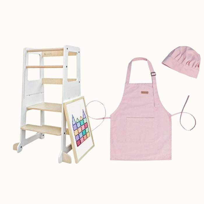 Plywood Learning Towers Mini Chef: My Duckling Adjustable Learning Tower 2 in 1 set