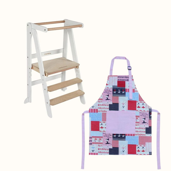 Plywood Learning Towers The Full Mini Chef: Toypark Folding Learning Tower set