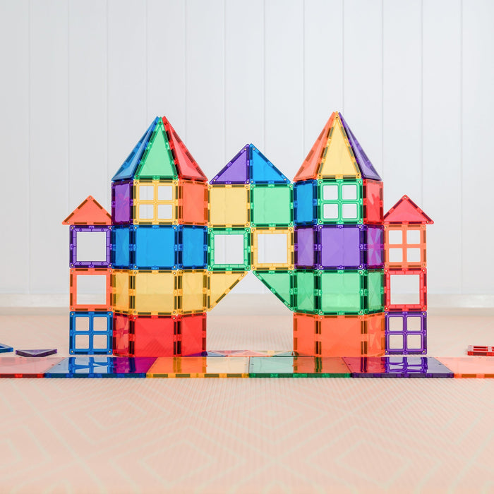 Magnetic Tiles Connetix Tiles Rainbow Starter Pack 60 Piece