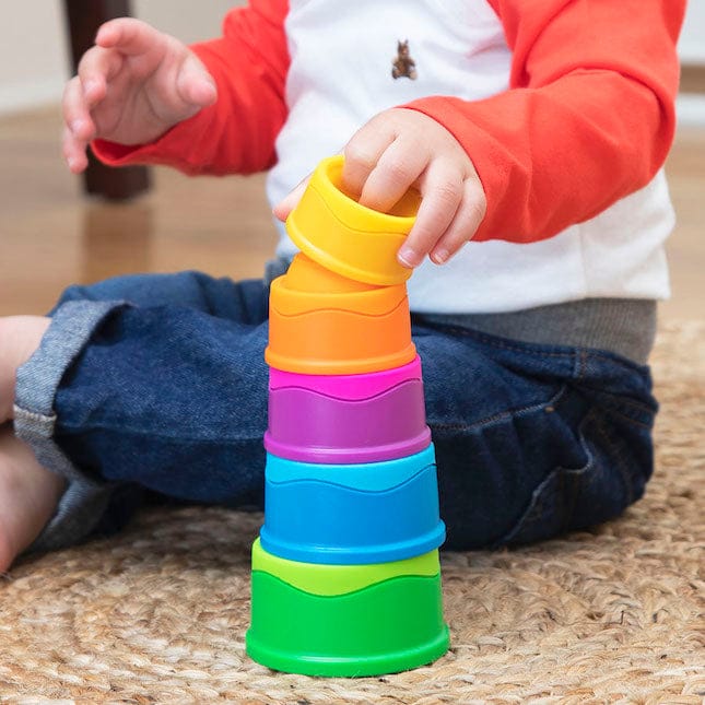 Stacking Toy Fat Brain Toys Dimpl Stack