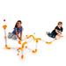 Activity Toys Fat Brain Toys Air Toobz Bundle 100 Piece Set