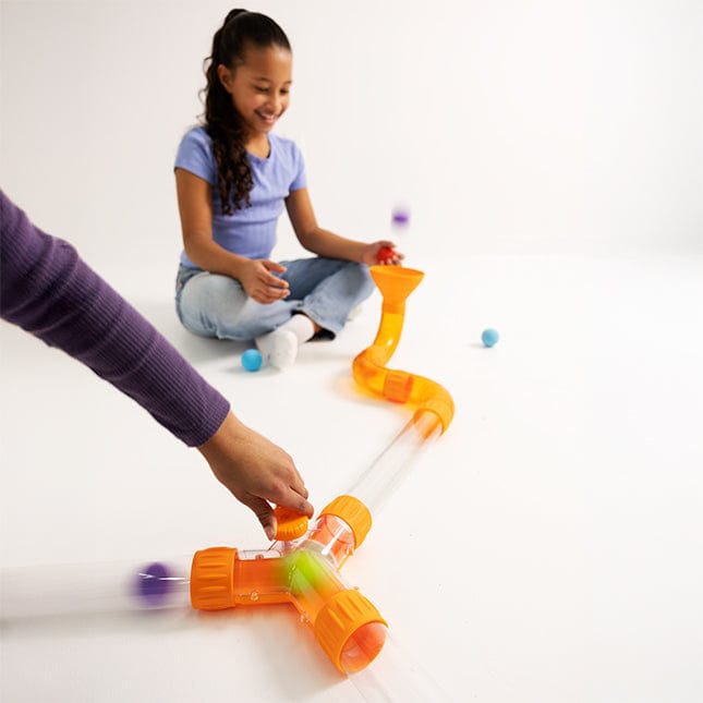 Activity Toys Fat Brain Toys Air Toobz Bundle 100 Piece Set