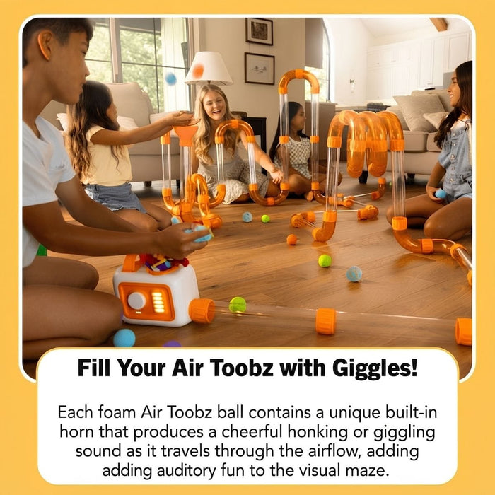 Activity Toys Fat Brain Toys Air Toobz Giggle Balls 810074278980