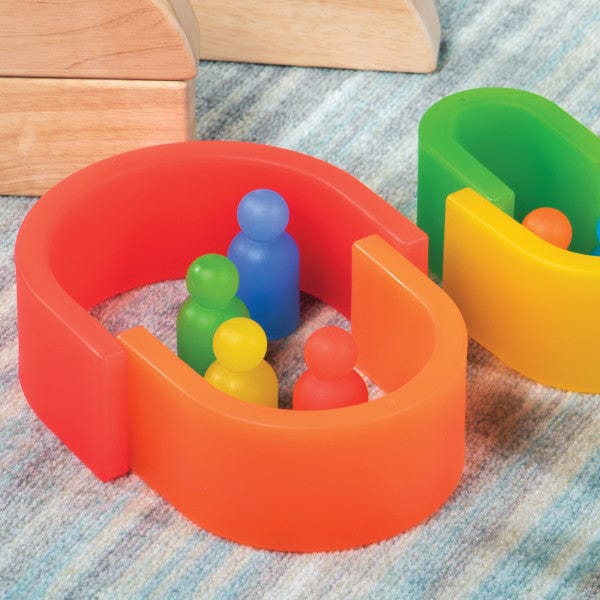 Stacking Toy Guidecraft Discovery Stackers - Rainbow Tall Arch
