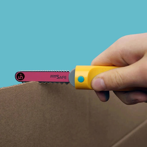 Makedo Safe-Saw Upcycled Cardboard Construction Tool - Australian Construction Tool - Toypark