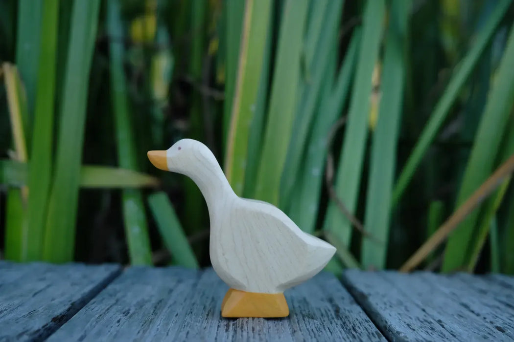 Animal Figurine HolzWald - Goose head up 4262389072269