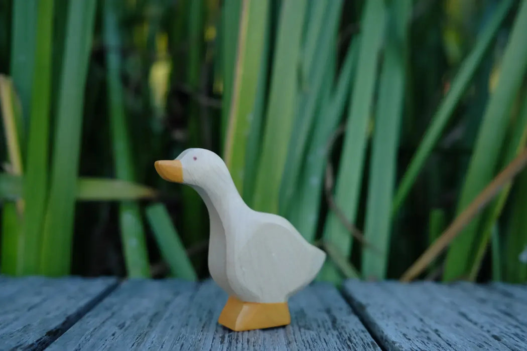 Animal Figurine HolzWald - Goose head up 4262389072269