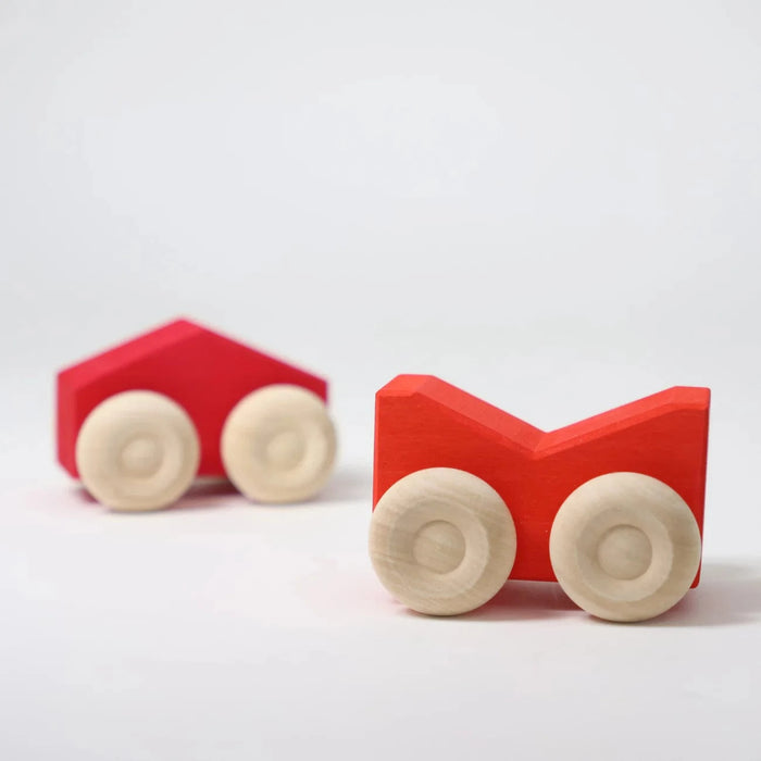 Toy Vehicle Grimm's Stacking Cars Red