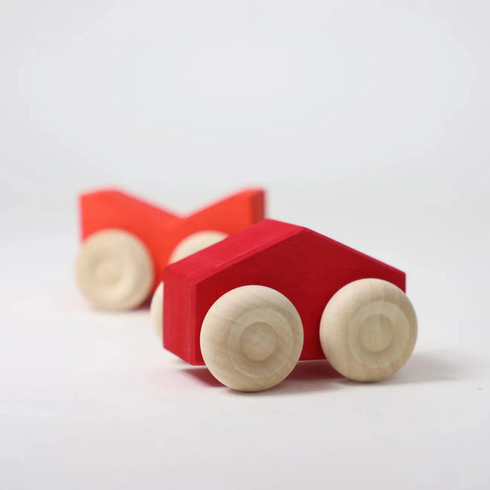 Toy Vehicle Grimm's Stacking Cars Red