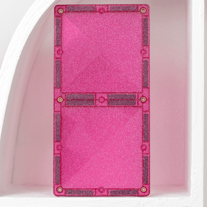 Magnetic Tiles Connetix Tiles Glitter Unicorn Pack 56 Piece