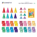 Magnetic Tiles Connetix Tiles Glitter Castle Pack 48 Piece