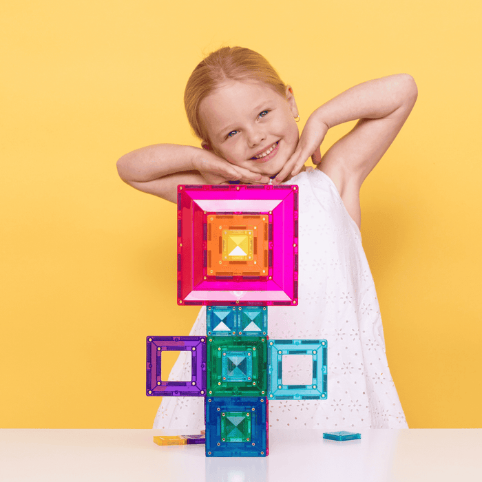 Magnetic Tiles Connetix Tiles Bright Portal Pack 48 Piece