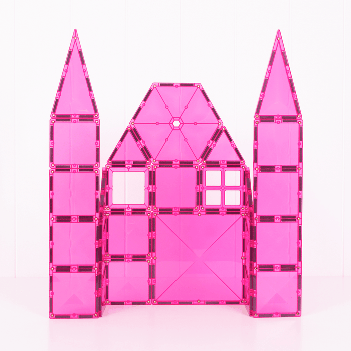 Magnetic Tiles Connetix Tiles Charity Pack Pink 20 pc 00850036293996
