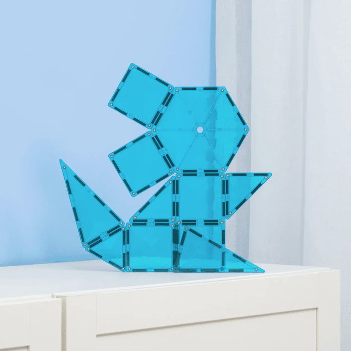 Magnetic Tiles Connetix Tiles Charity Pack Teal 20 pc 00850036293989