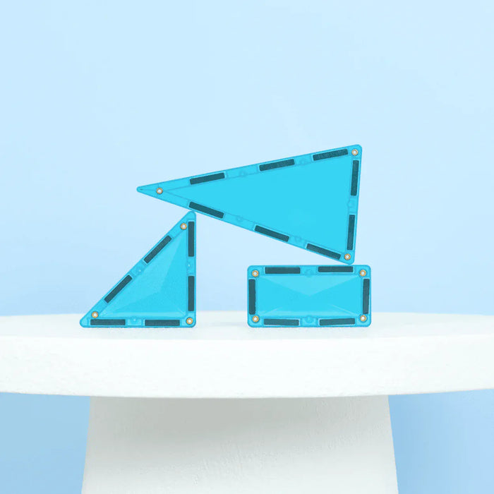 Magnetic Tiles Connetix Tiles Charity Pack Teal 20 pc 00850036293989