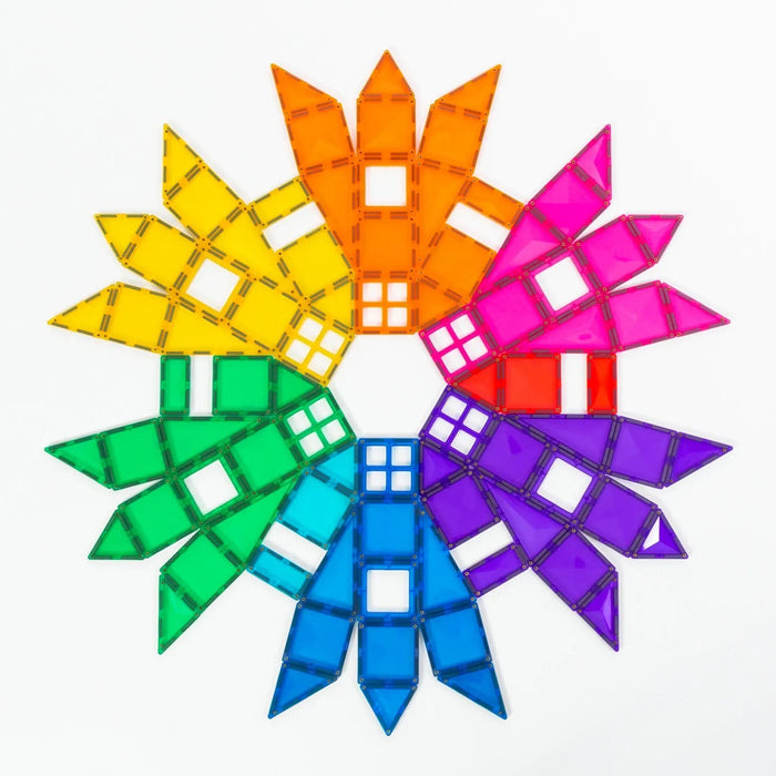 Magnetic Tiles Connetix Tiles Bright Mega Pack 202 Piece 810164731319