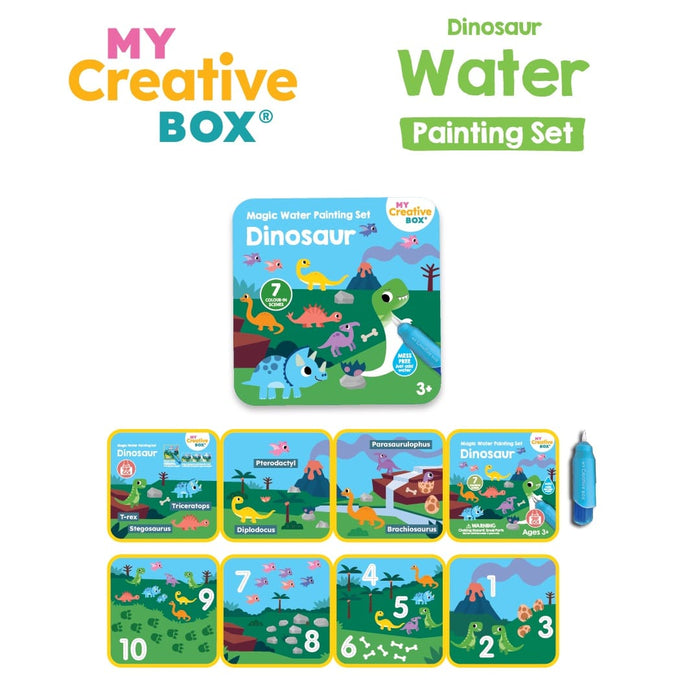 Art-Craft My Creative Box Dinosaur Water Painting Set 810164730855