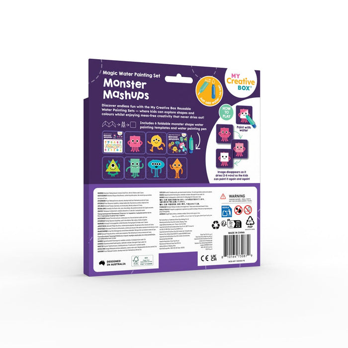 Art-Craft My Creative Box Monster Mashups Water Painting Set 810164730879