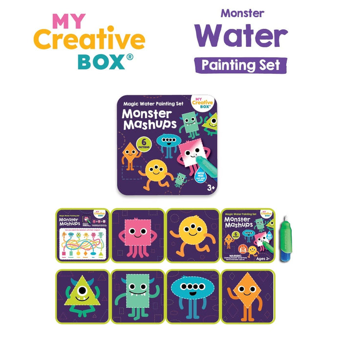 Art-Craft My Creative Box Monster Mashups Water Painting Set 810164730879