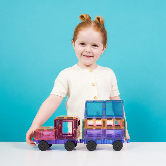Magnetic Tiles Connetix Tiles 26 Piece Pastel Motion Pack 810164731142