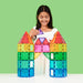 Magnetic Tiles Connetix Tiles 104 Piece Bright Creative Pack 850036293835