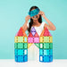 Magnetic Tiles Connetix Tiles 104 Piece Bright Creative Pack 850036293835
