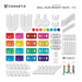 Magnetic Tiles Connetix Tiles 114 Piece Bright Ball Run Pack 810164731296