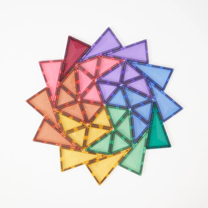 Magnetic Tiles Connetix Tiles 104 Piece Pastel Creative Pack 810164731166