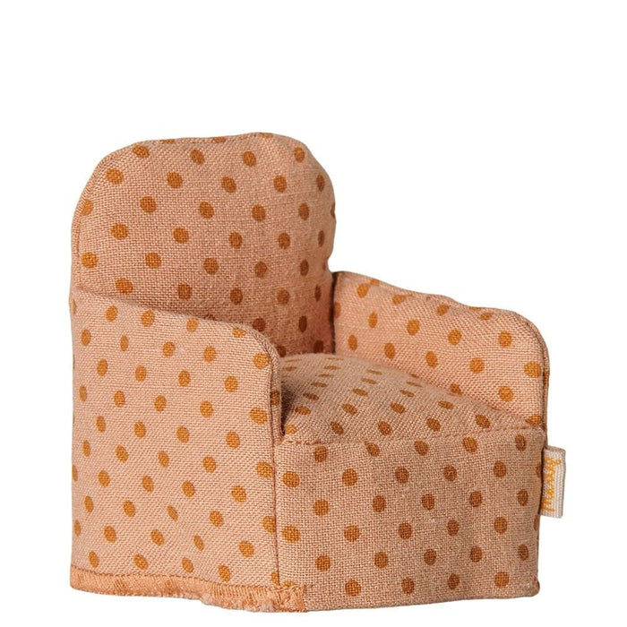 Doll House Furniture Maileg Folding Chair Mouse Dots