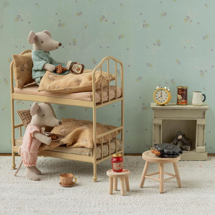 Doll House Furniture Maileg Waffle Set Mouse
