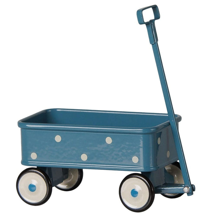 Doll House Furniture Maileg Wagon Mouse Blue
