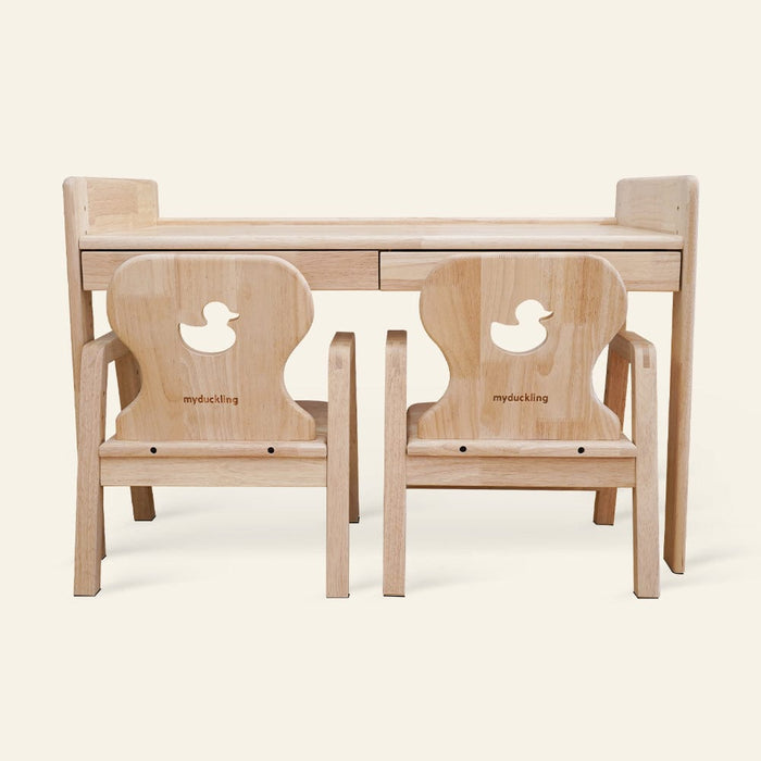 Table & Chair Set My Duckling Kids Activity Adjustable Table with 2 Chairs - Duck 9361505000201