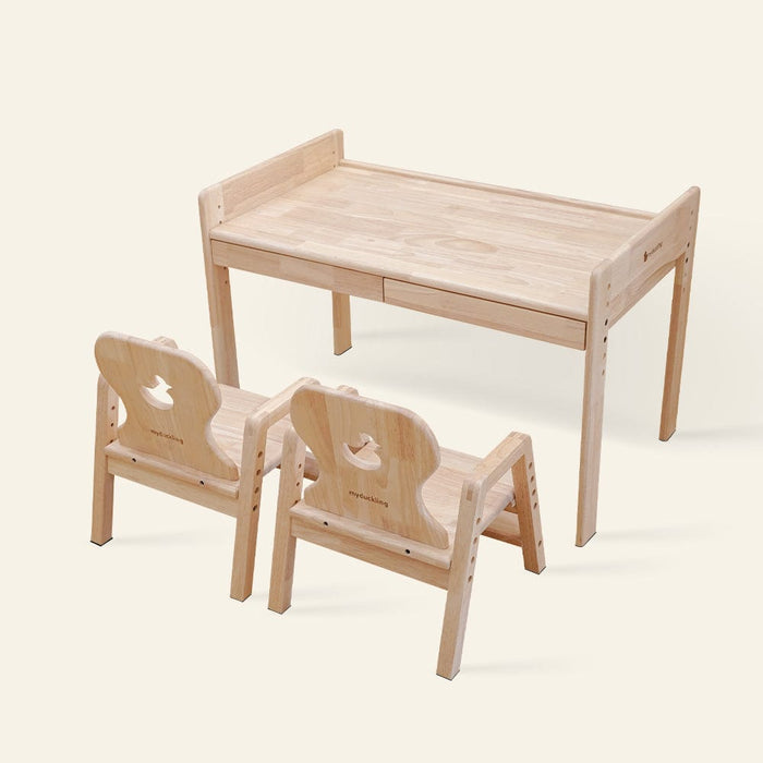 Table & Chair Set My Duckling Kids Activity Adjustable Table with 2 Chairs - Duck 9361505000201