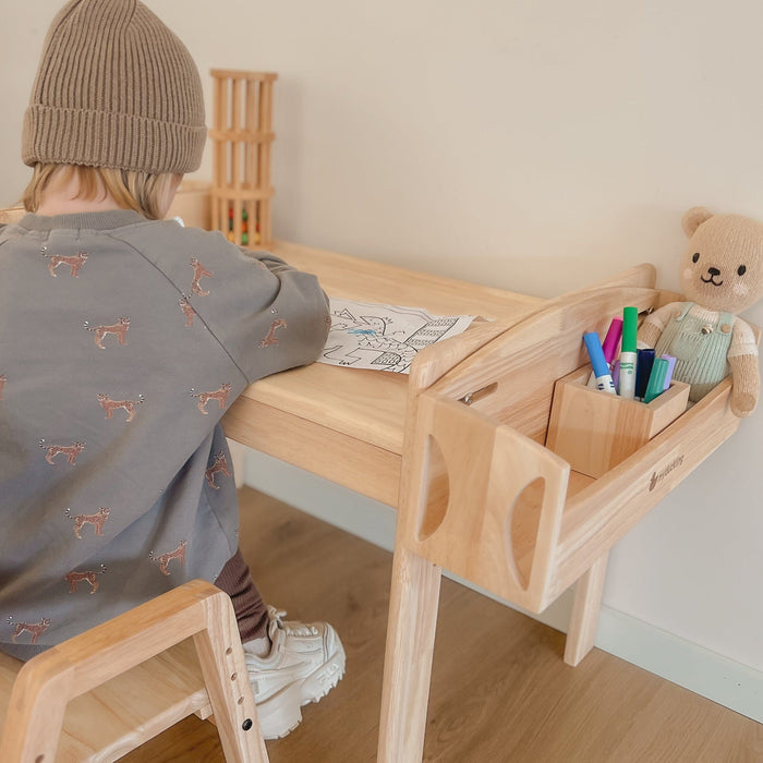 Furniture Accessory myduckling Solid Wood Side Shelf