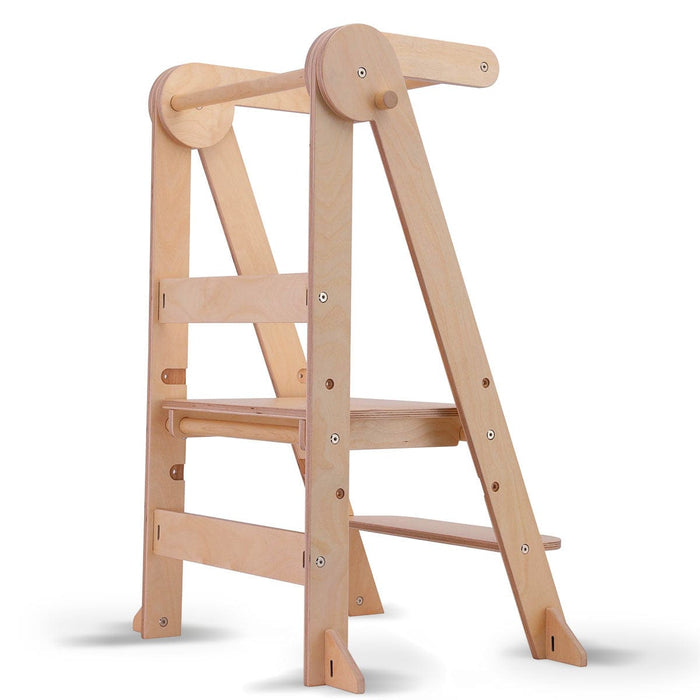 Plywood Learning Towers My Duckling Deluxe Folding Adjustable Learning Tower- Late October Pre-Order