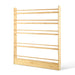 Bookcase My Duckling 2024 New NALA 5 Tier Adjustable Solid Wood Bookshelf DK-04051
