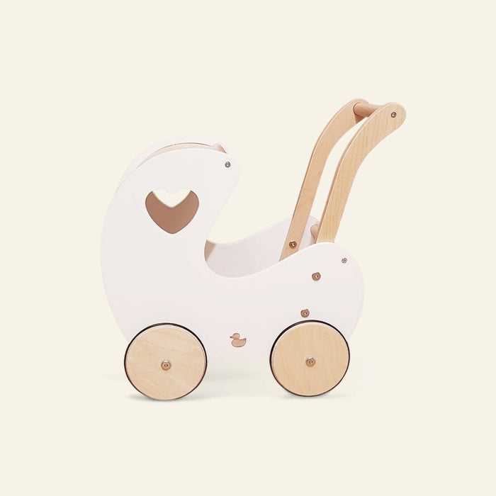 Baby Walker myduckling Isla Doll Pram Walker - White 9361505000553