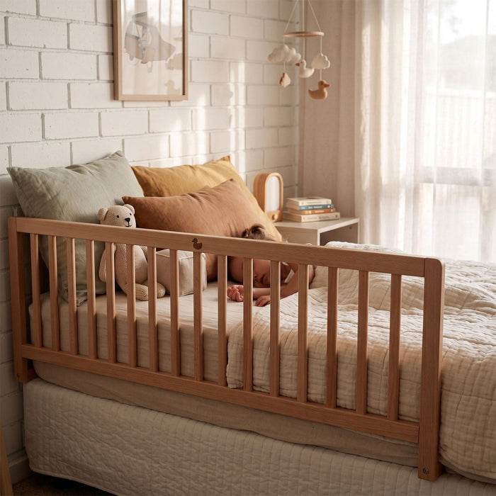 Bed Rail myduckling Natural Eli Kids Bed Rail – 120cm 9361505000812