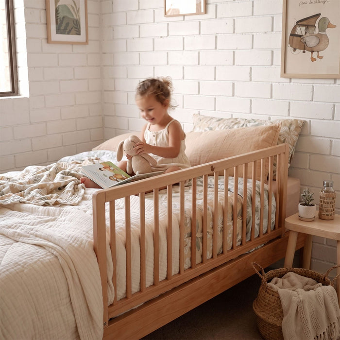Bed Rail myduckling Natural Eli Kids Bed Rail – 120cm 9361505000812