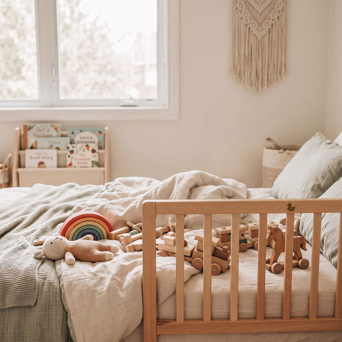 Bed Rail myduckling Natural Eli Kids Bed Rail – 90cm 9361505000805