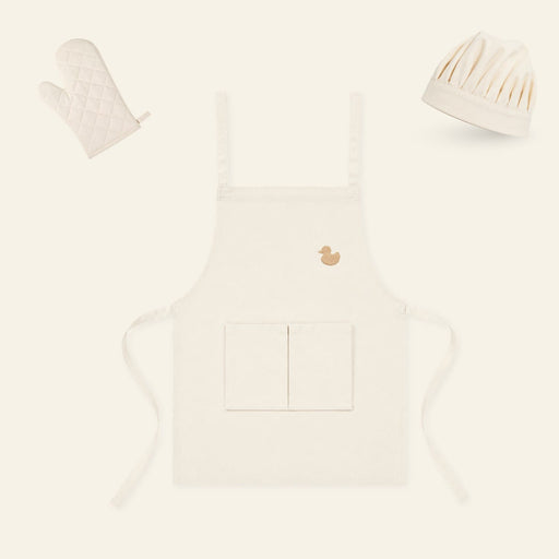 Kids Apron myduckling Kids Chef Deluxe Set - Apron, Hat & Oven Mitt 9361505000959