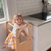 Plywood Learning Towers myduckling LOLA Adjustable Learning Tower 2 in 1 – Natural 9361505000355