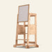Wooden Learning Towers myduckling LOLA Solid Wood Adjustable Learning Tower 2in1 - Deluxe 9361505000799