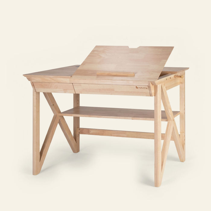 Table myduckling Solid Wood Study Desk With Easel 9361505000751
