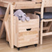 Bookcase myduckling Solid Wood Trolley 9361505000782