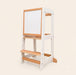 Wooden Learning Towers mydickling Pro Beechwood Adjustable Learning Tower - White/Natural