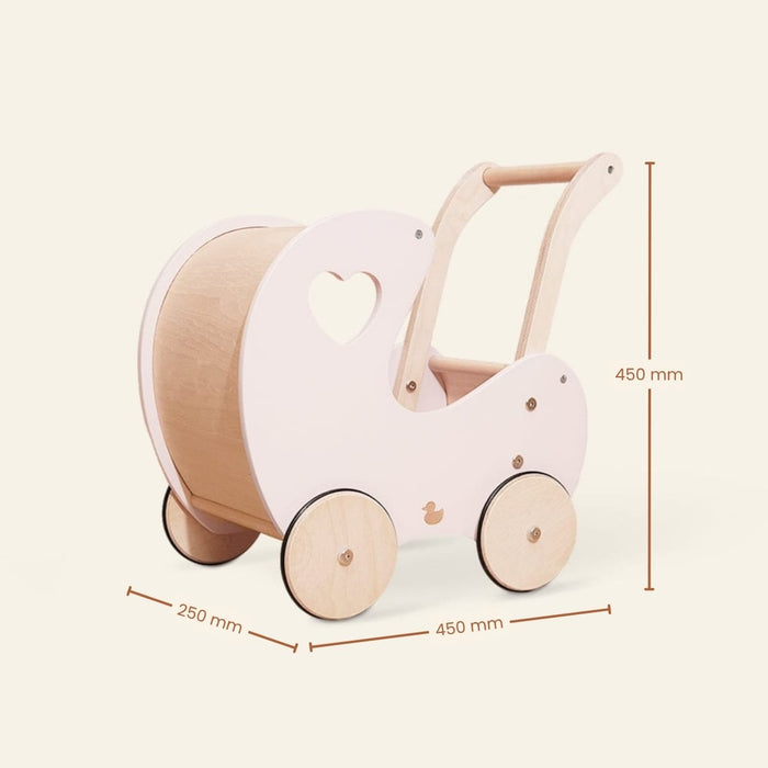 Baby Walker myduckling Isla Doll Pram Walker - Rose 9361505000560