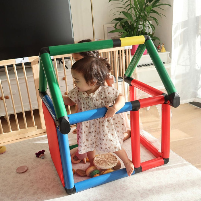 Convertible Learning Tower Toypark Starter Kids Climbing Playset