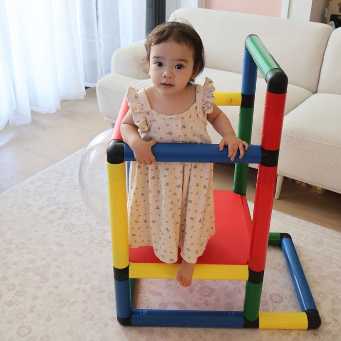 Convertible Learning Tower Toypark Starter Kids Climbing Playset