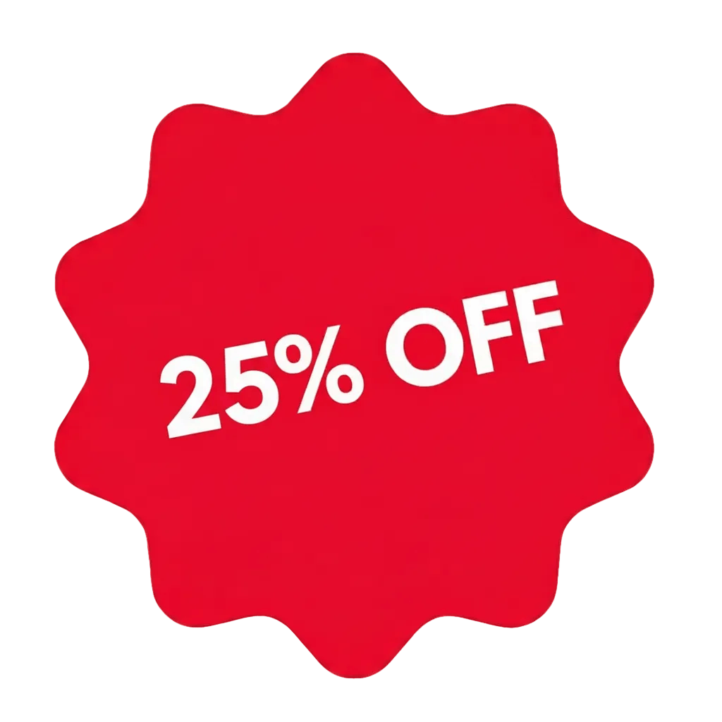 25%OFF